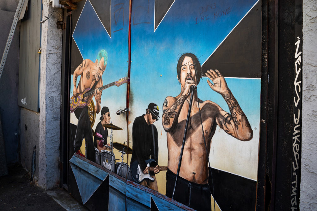 Red Hot Chili Peppers Street Art Venice
