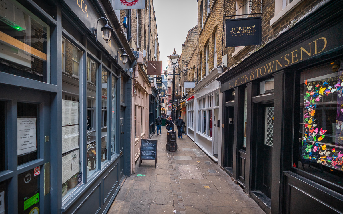 Brydges Place London, Drehort von Harry Potter oder nur Inspiration