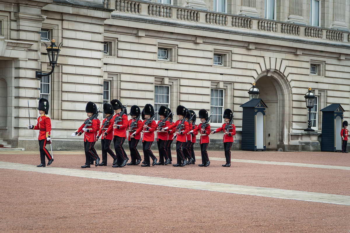 Wachablösung Buckingham Palace London