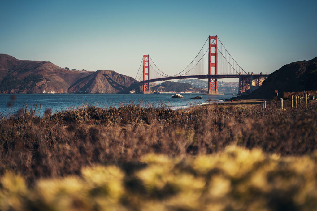 Golden Gate Bridge Aussichtspunkt: Baker Beach