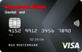 Beste kostenlose Kreditkarte ohne Gebühren: GenialCard Hanseatic Bank Visa Kreditkarte