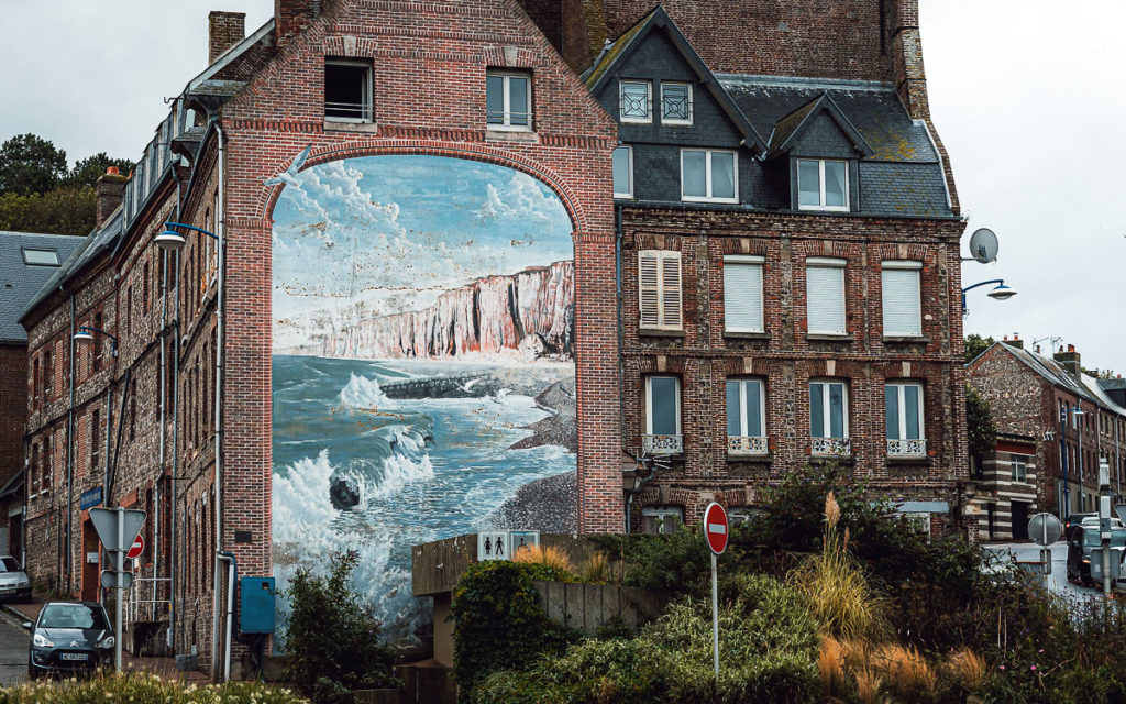 Street Art Saint Valery en Caux Normandie