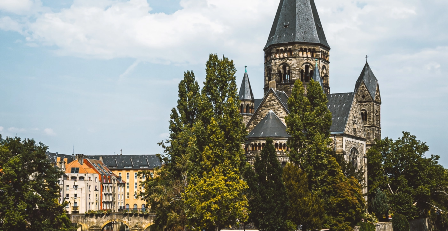 Temple neuf in Metz Frankreich