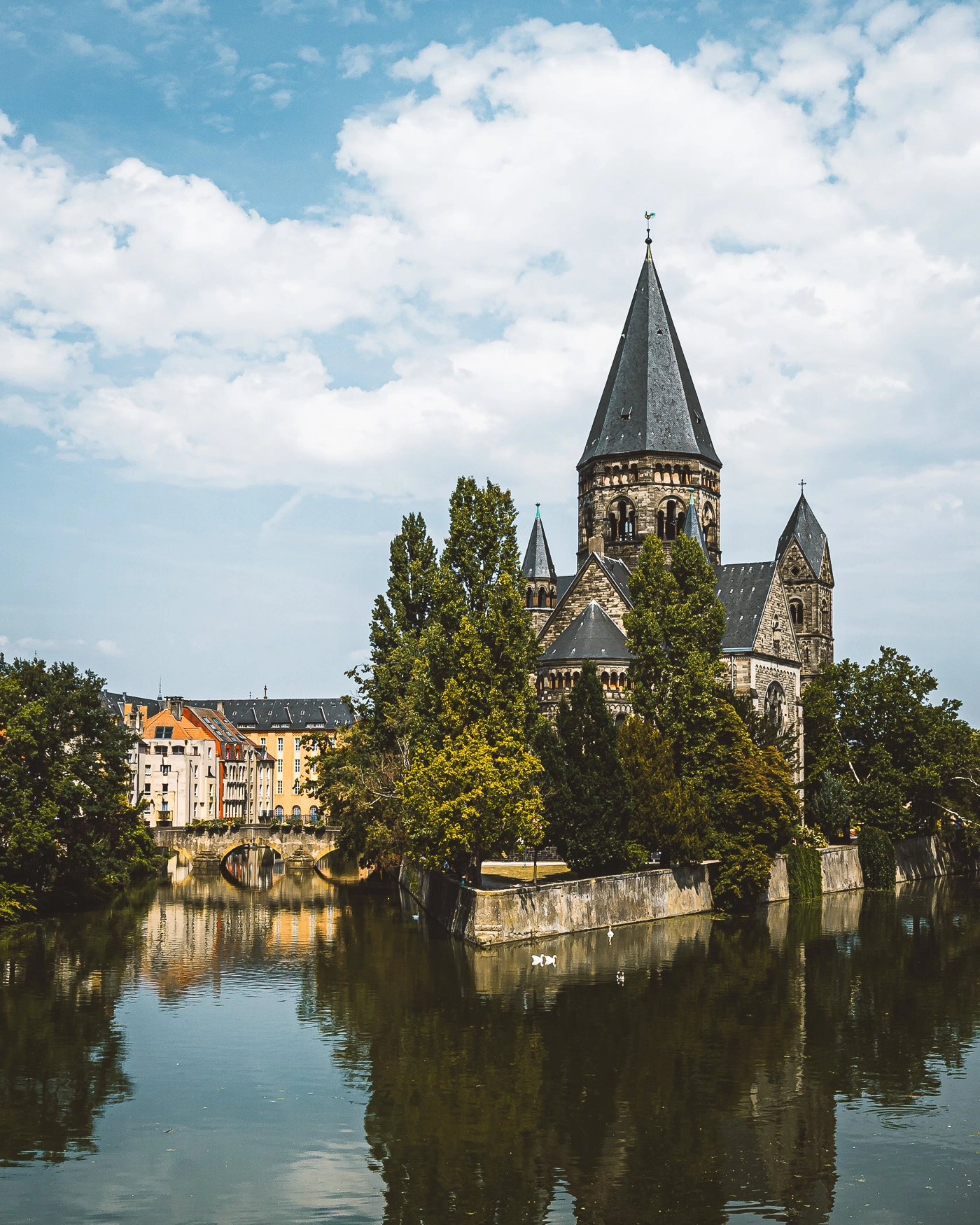 Temple neuf in Metz Frankreich