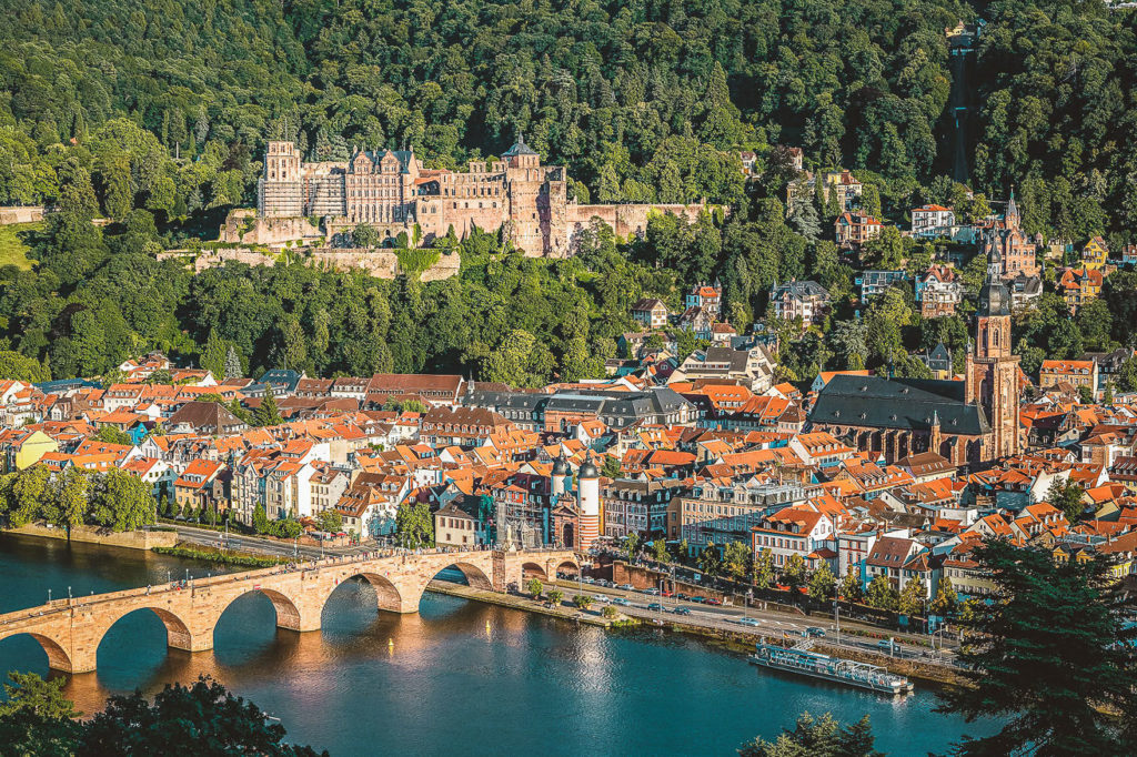 Die schönsten Reiseziele in Baden-Württemberg 2 Heidelberger Schloss Wahrzeichen Heidelberg