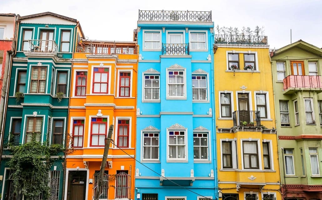 Geheimtipp Balat Istanbul bunte Häuser