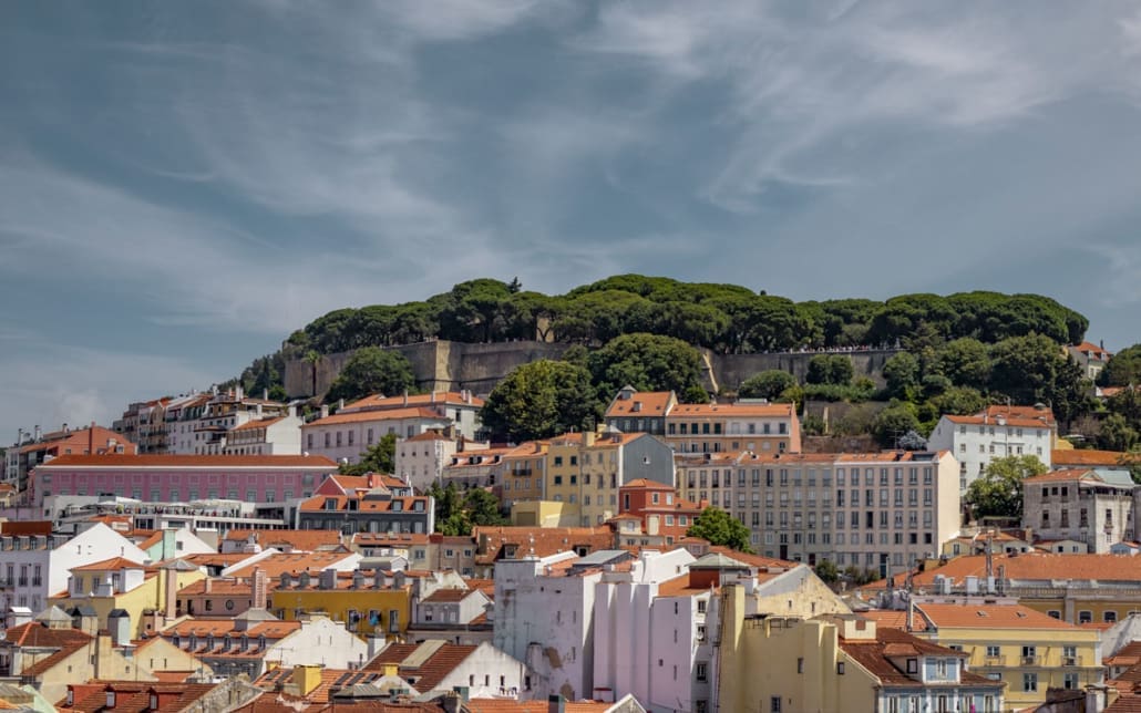 Castelo de São Jorge in Lissabon