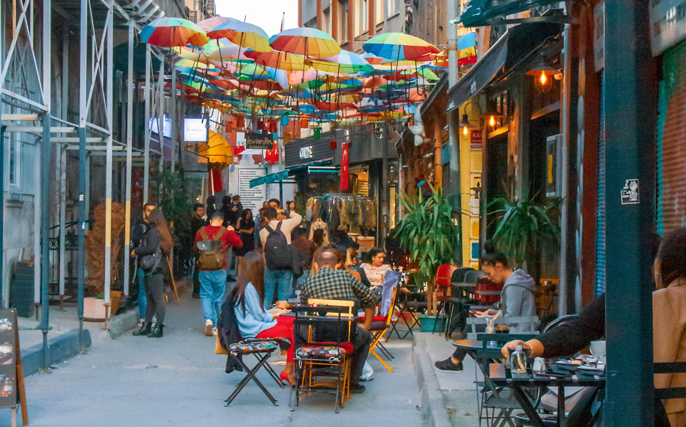 Geheimtipp Istanbul Umbrella Street