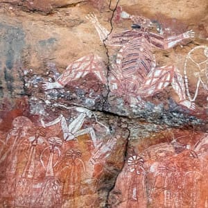 Kakadu Nationalpark Australien Felszeichnungen