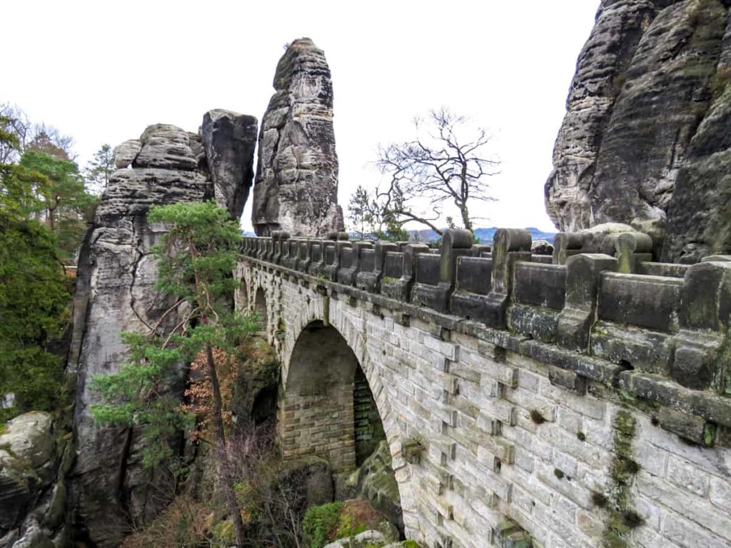 Die berühmte Basteibrücke
