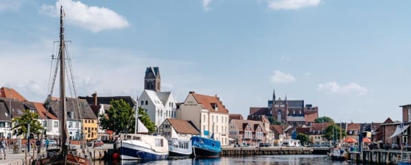 Alter Hafen in Wismar