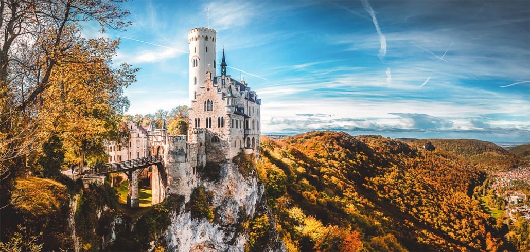 Baden-Württemberg schönste Orte Schloss Lichtenstein