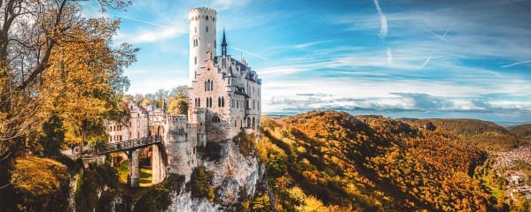 Baden-Württemberg schönste Orte Schloss Lichtenstein