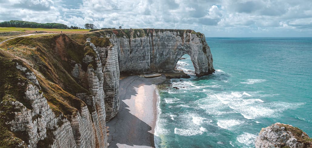 Etretat Alabasterküste Normandie Frankreich