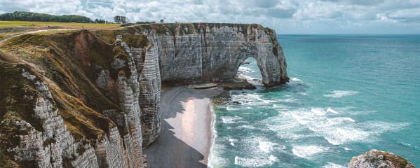 Etretat Alabasterküste Normandie Frankreich