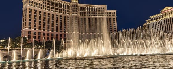 Las Vegas Bellagio Wasserspiele Sehenswürdigkeit