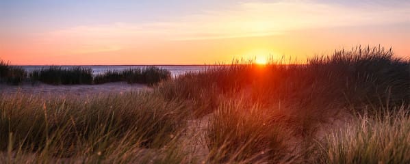 List auf Sylt: Sonnenaufgang am Ellenbogen