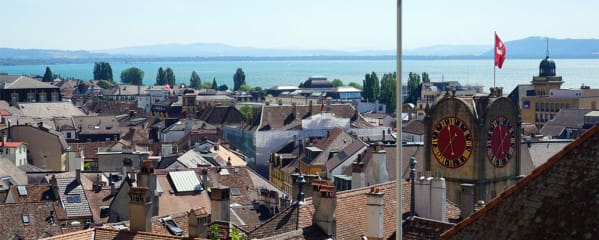 Neuchâtel im Jura Schweiz