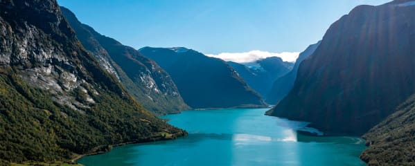 Norwegen Sehenswürdigkeiten Fjorde Gletscher Jostedalen