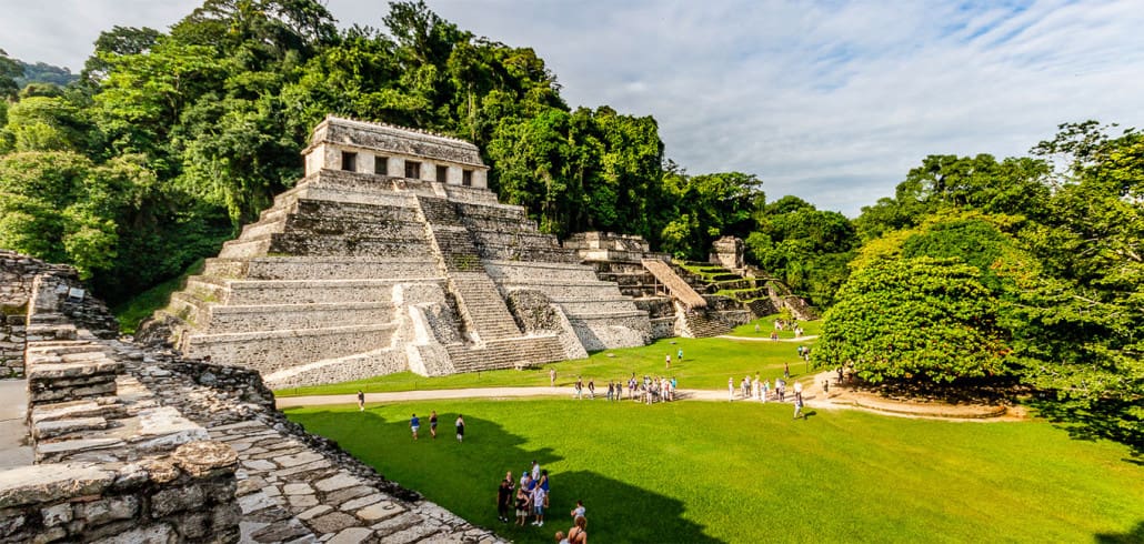 Palenque Mexiko Maya-Ruinen