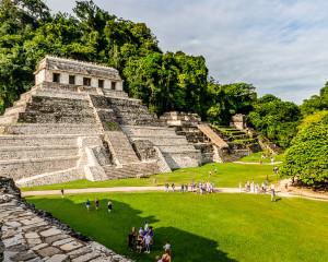 Palenque Mexiko Maya-Ruinen