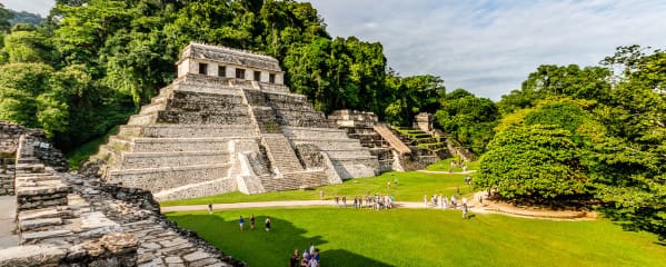 Palenque Mexiko Maya-Ruinen