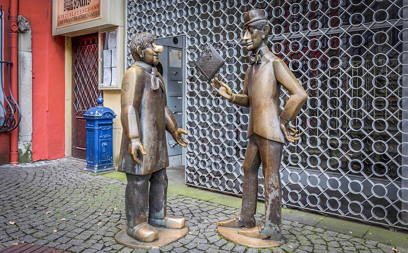 Tünnes & Schäl Skulptur Köln