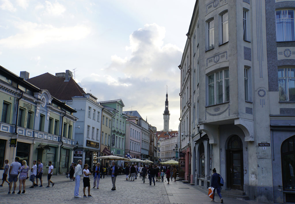 Estland Sehenswuerdigkeiten Tallin -Altstadt