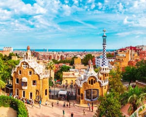 Barcelona Sehenswürdigkeiten Park Güuell