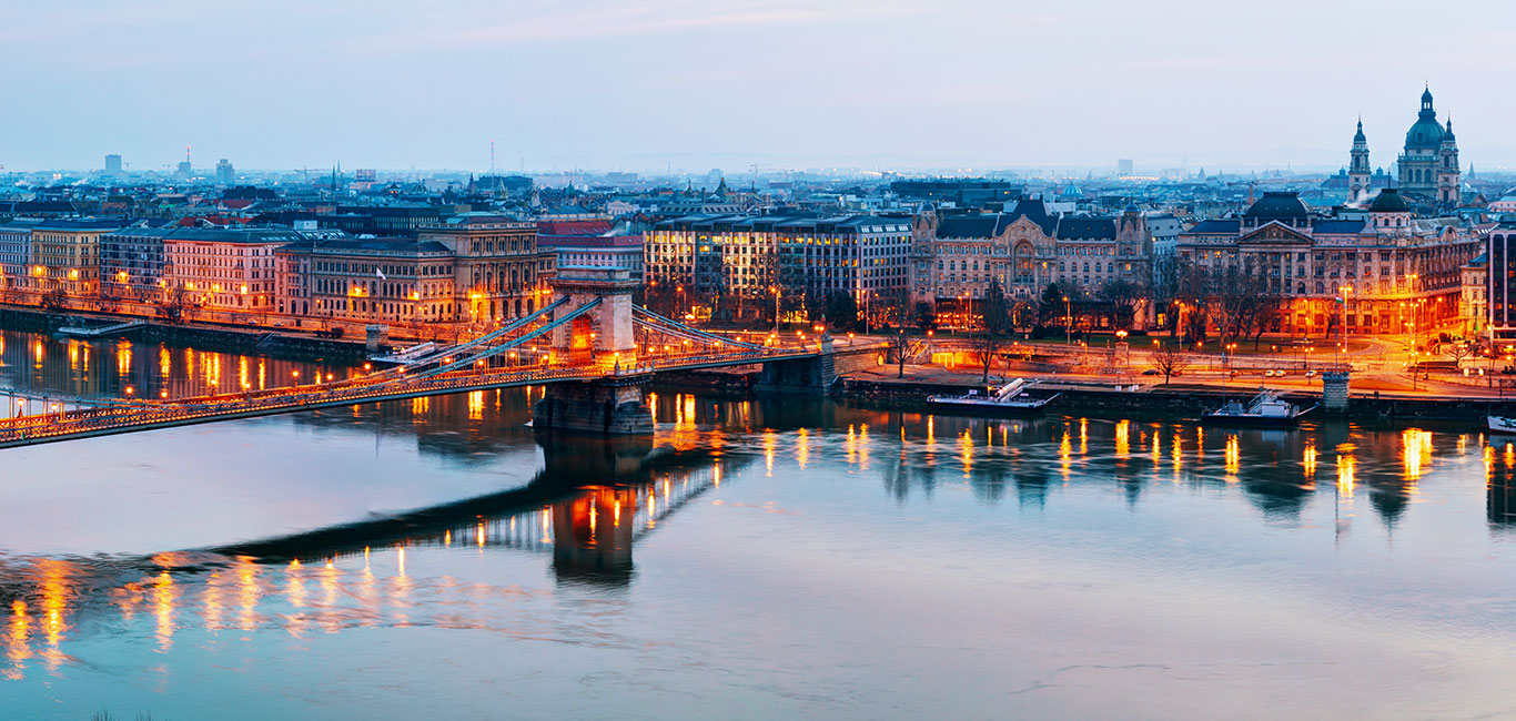 Budapest Sehenswürdigkeiten Panorama der Stadt