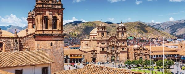 Plaza de Armas in Cusco Peru