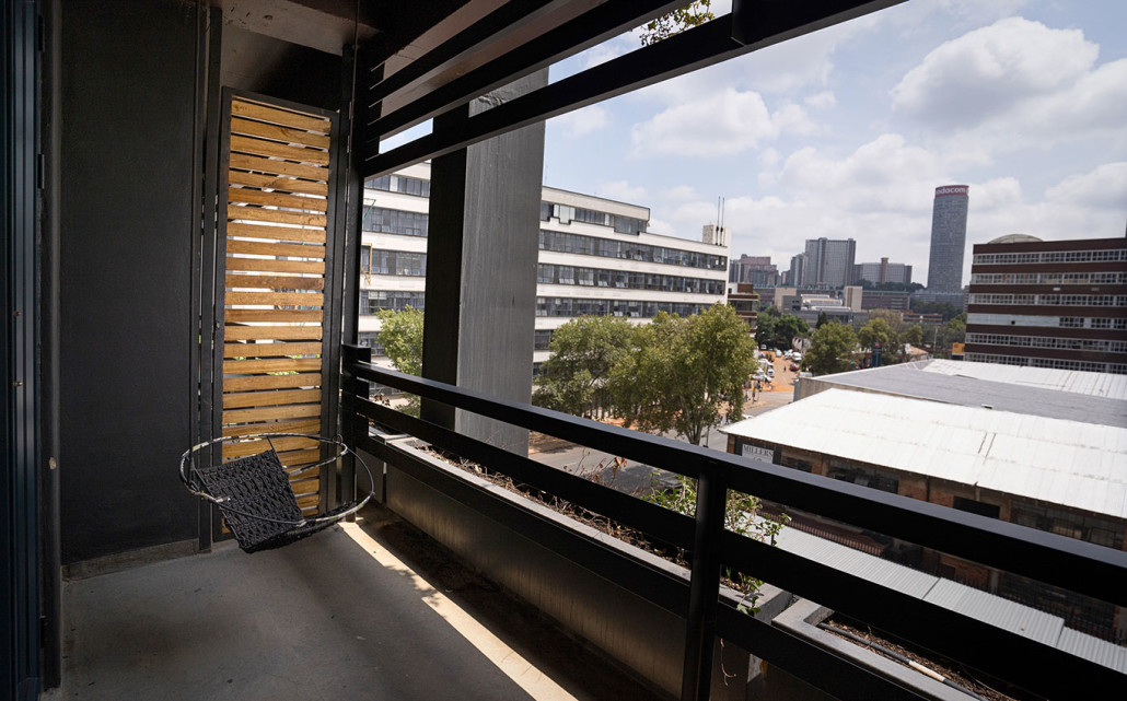Balkon Im Hallmark House Hotel Johannesburg