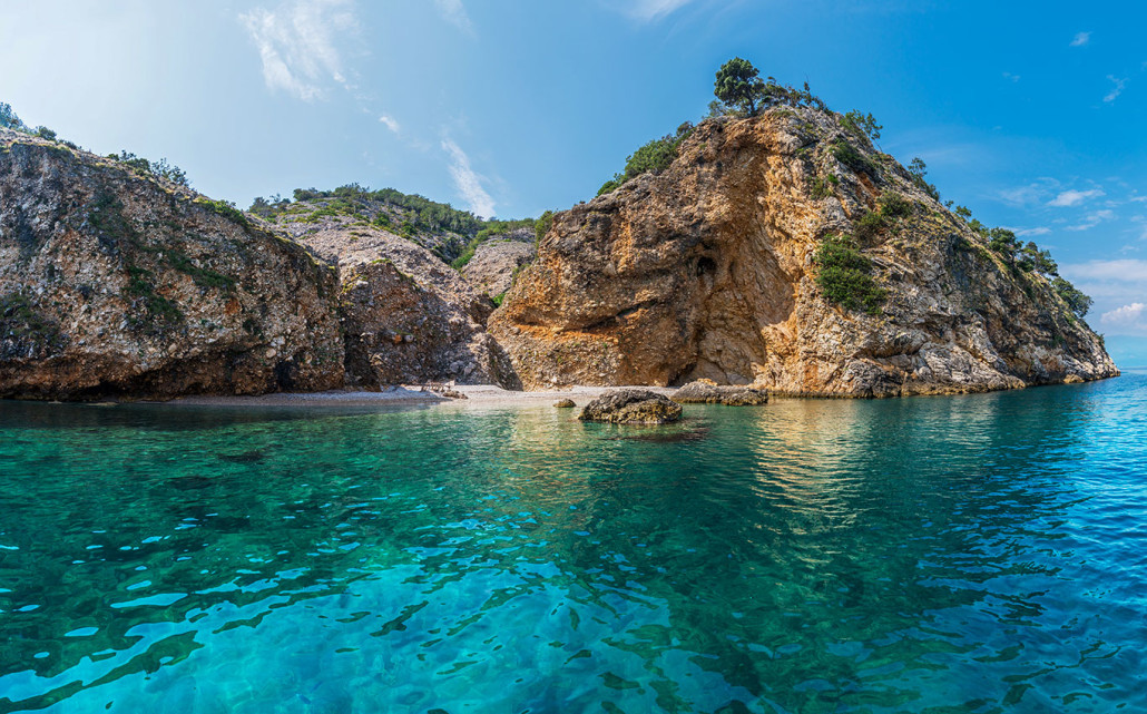 Insel Cres Bucht Kroatien