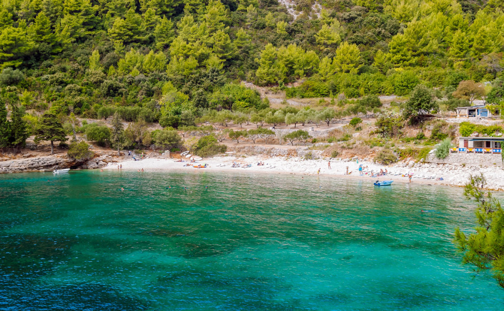 Insel Korčula in Kroatien