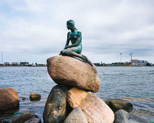 Kopenhagen Sehenswürdigkeit kleine Meerjungfrau Wahrzeichen