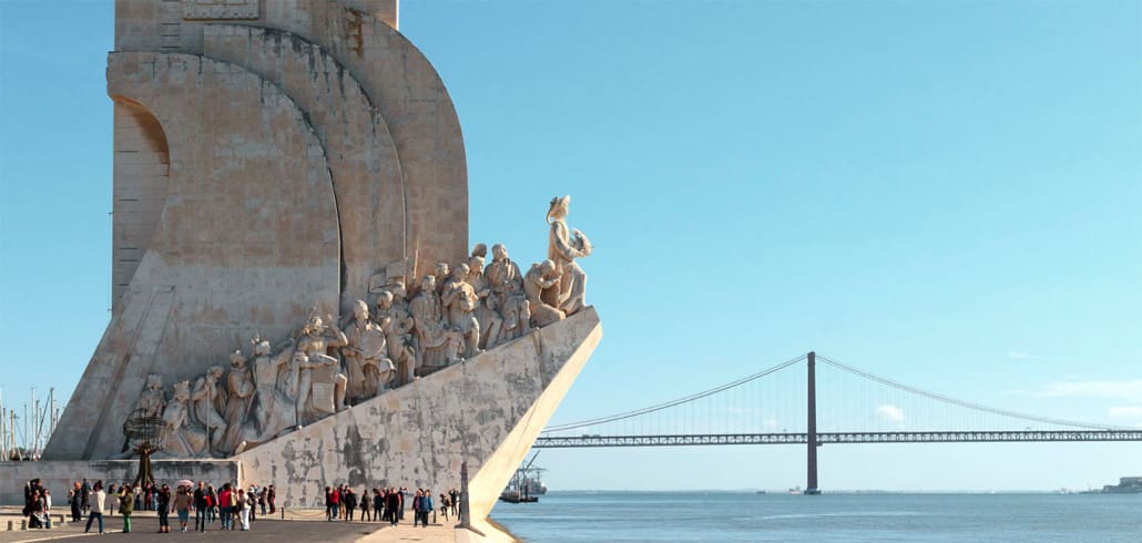 Sehenswürdigkeiten in Lissabon: Entdeckerdenkmal & Brücke