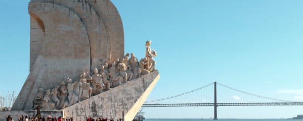 Sehenswürdigkeiten in Lissabon: Entdeckerdenkmal & Brücke