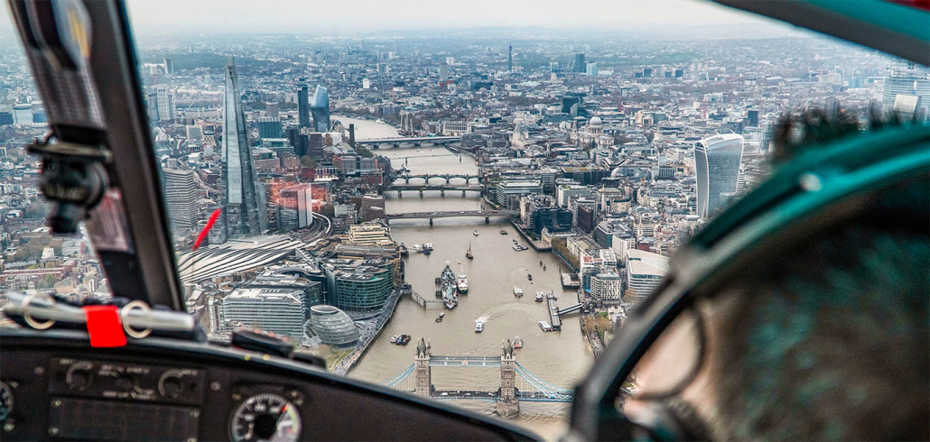London Stadtführung Helikopterflug