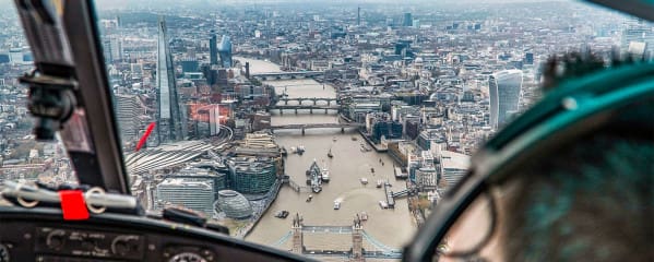 London Stadtführung Helikopterflug