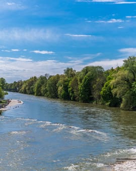 München Sommer Isar Reiseblog