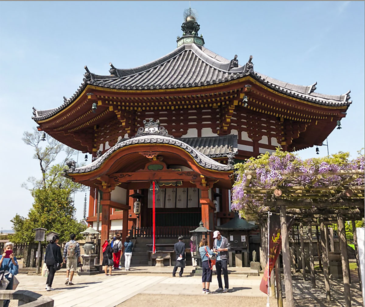 achteckige Halle Nara Japan