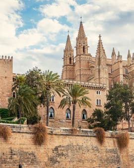 Kathedrale in Palma de Mallorca La Seu