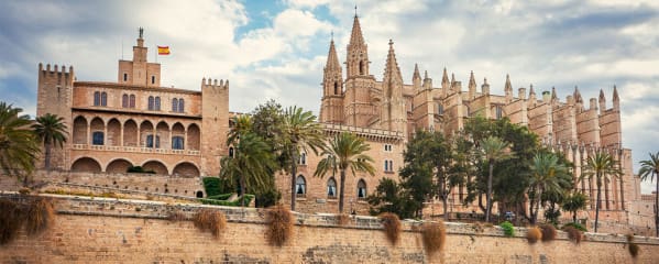 Kathedrale in Palma de Mallorca La Seu