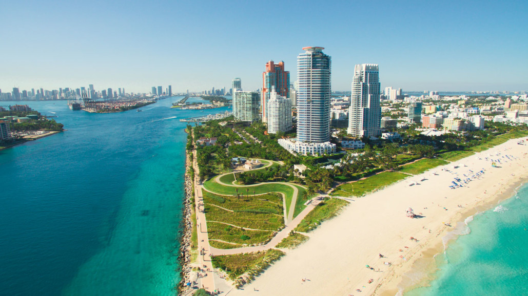 South Point Park & Pier in Miami Beach