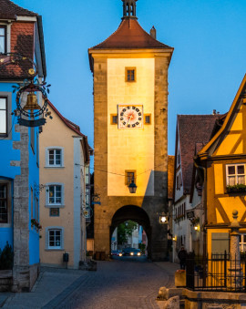 Rothenburg ob der Tauber Sehenswürdigkeiten Plönlein