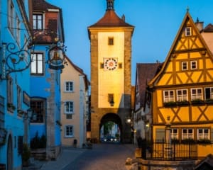 Rothenburg ob der Tauber Sehenswürdigkeiten Plönlein