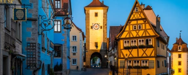 Rothenburg ob der Tauber Sehenswürdigkeiten Plönlein