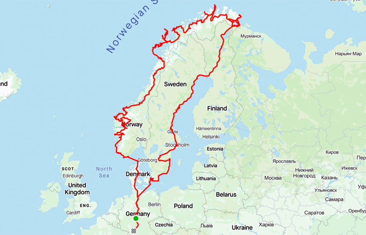 Mit Dem Wohnmobil Zum Nordkap Route Mit dem Wohnmobil ans Nordkap - Reisebericht,, Tipps & Route