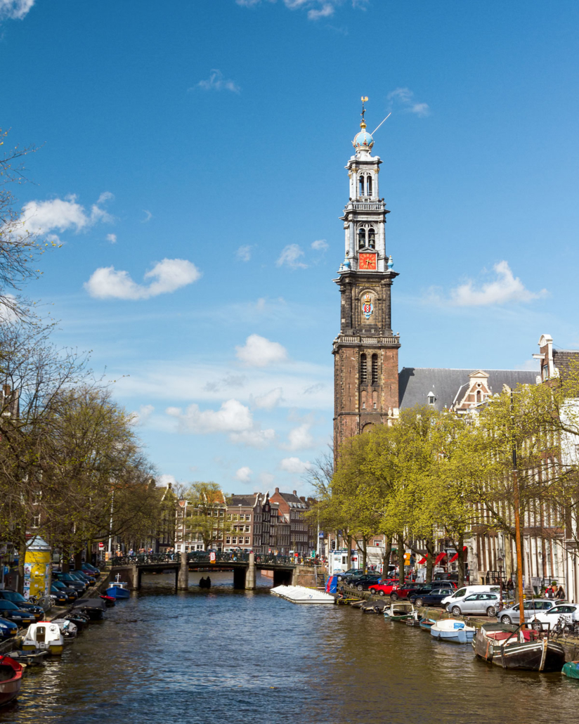 Westerkerk Amsterdam an Prinsengracht