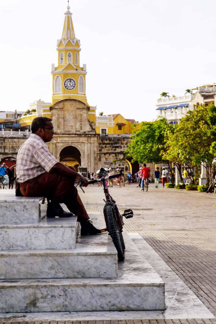 Platz in Cartagena